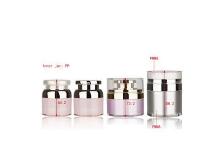 Pot cosmétique airless PMMA WH