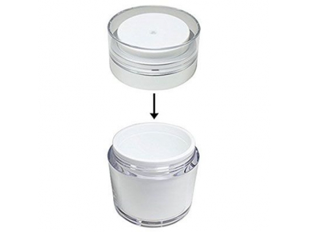 Pot cosmétique airless PMMA WH