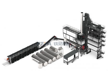 Centrale de recyclage d'asphalte écologique, Série TSEC