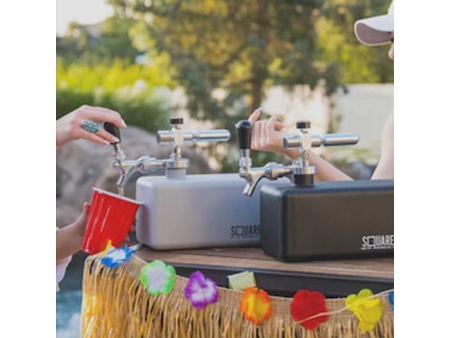 Robinet à bière en forme de couvercle / Lance à bière en acier inoxydable