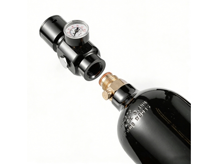 Régulateur de pression CO₂ pour bouteille de paintball