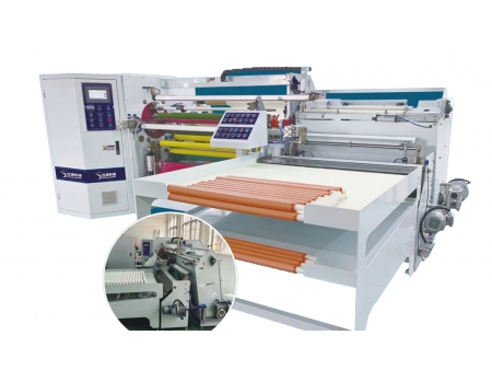 Rembobineuse entièrement automatique à trois arbres, JY-800A