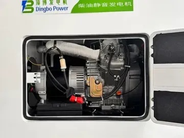 Générateurs diesel silencieux refroidis par air (2 cylindres)