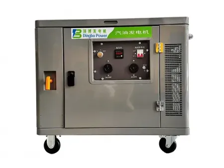 Groupes électrogènes silencieux à essence refroidis par air (monocylindre)