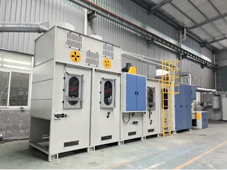 Machine de mélange (pour non-tissés)