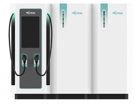 Station de recharge VE EVMS ONE avec batterie intégrée