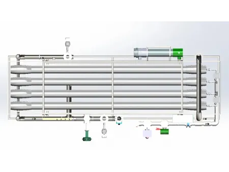 Système de filtration membranaire par nanofiltration / Système de nanofiltration / Unité de nanofiltration