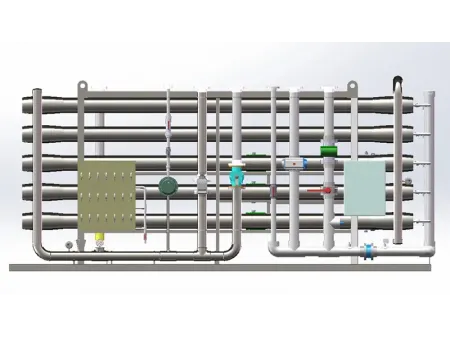 Système de filtration membranaire par nanofiltration / Système de nanofiltration / Unité de nanofiltration