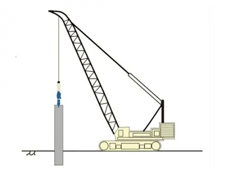 Vibrofonceur en tandem