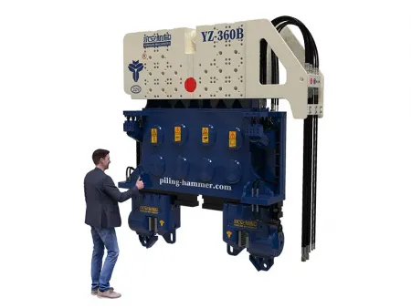 Vibrofonceur à moment variable sans résonance