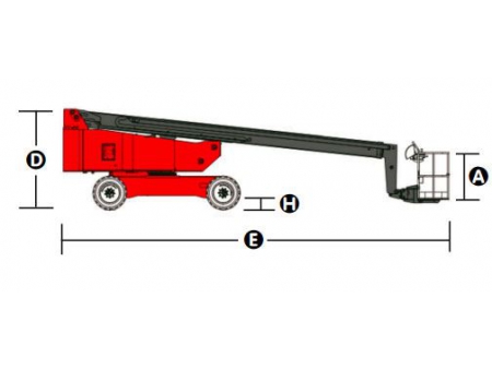 Nacelle automotrice à flèche télescopique, série HT270/HT285J / Nacelle automotrice