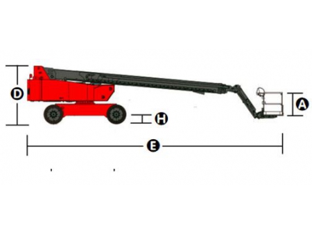 Nacelle automotrice à flèche télescopique, série HT270/HT285J / Nacelle automotrice