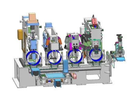 Machine d'ébavurage, de planage, de découpe et d’arrondissage