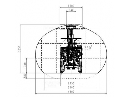 Foreuse hydraulique jumbo, CYTC70C  (pour l'exploitation minière)