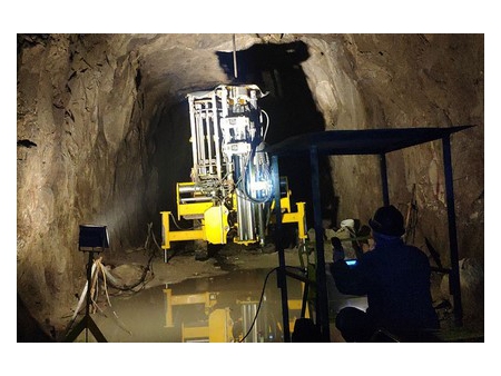 Foreuse hydraulique jumbo avec changeur de tige automatique, CYTC76  (pour l’exploitation minière)