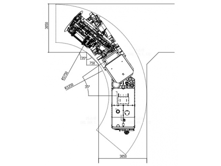 Foreuse hydraulique jumbo, CYTC70  (pour l’exploitation minière)