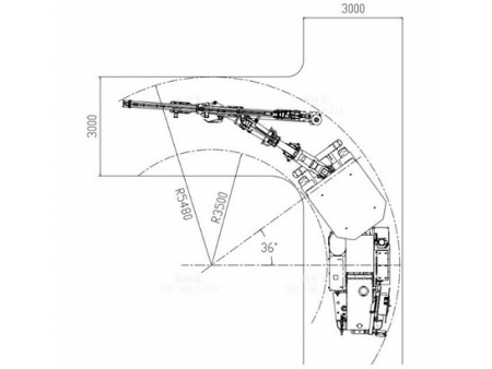 Foreuses hydrauliques jumbo, CYTJ45 (HT81)  (pour tunnels et excavation de cavernes)