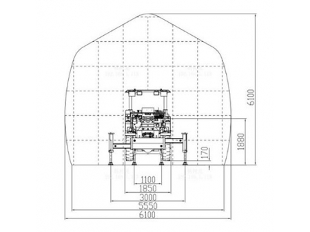 Foreuses hydrauliques jumbo, CYTJ45 (HT81)  (pour tunnels et excavation de cavernes)