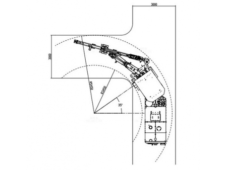 Foreuses hydrauliques jumbo, CYTJ45A (HT82)  (pour tunnels et excavation de cavernes)