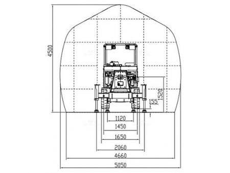 Foreuses hydrauliques jumbo, CYTJ45A (HT82)  (pour tunnels et excavation de cavernes)