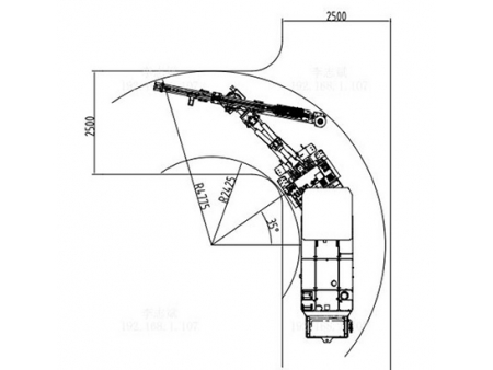 Foreuses hydrauliques jumbo, CYTJ45B  (pour tunnels et excavation de cavernes)