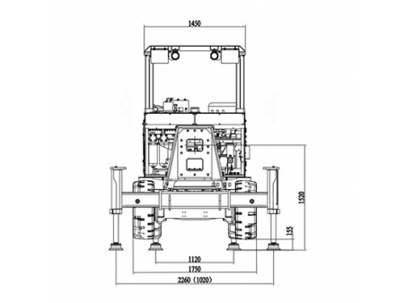 Foreuse hydraulique jumbo de boulonnage, CYTM41/2 (HT92)