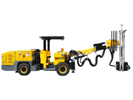 Jumbo de boulonnage hydraulique HT92-D (Hauteur minimale de section : 2,8 m)