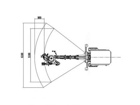 Foreuse hydraulique jumbo de boulonnage, CYTM41/2 (HT92)