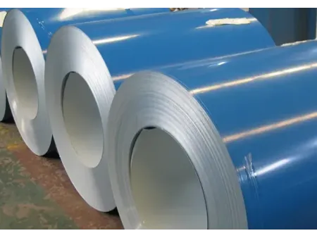 Tôles et bobines d'acier prélaqué