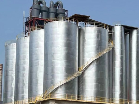 Silos à fond plat