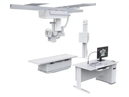 Nouveau système de radiographie monté au plafond/Nouveau système de radiographie avec suspension plafonnière