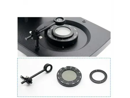 Microscope pour la gemmologie  (incliné 0-45°)