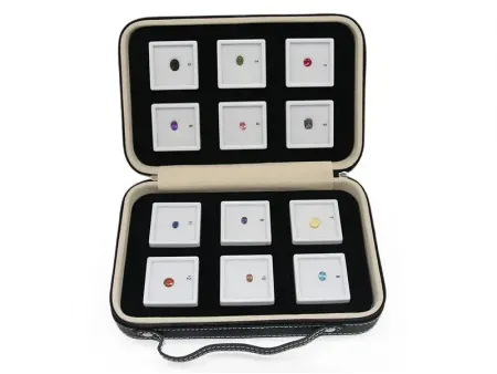 Coffret de gemmologie