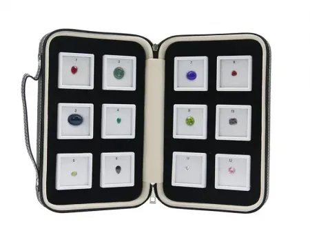Coffret de gemmologie