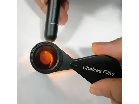 Lampe de poche d'identification de pierres précieuses