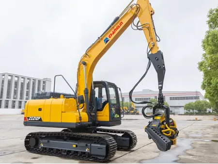 ZG210HF  Pelle abatteuse-groupeuse