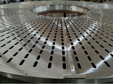 Moule rotatif 16 travées inox pour crème glacée