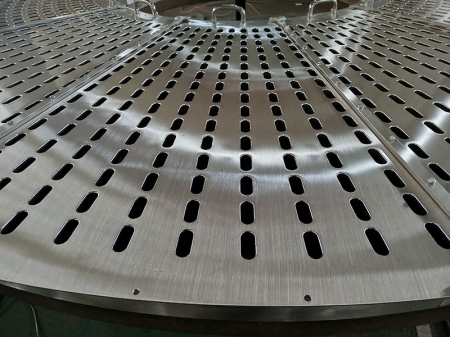 Moule rotatif 16 travées inox pour crème glacée