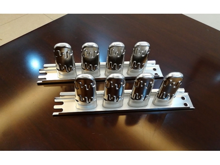 Moule inox Vitaline 4 voies pour crème glacée — variante 1