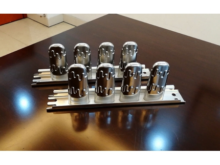 Moule inox Vitaline 4 voies pour crème glacée — variante 1