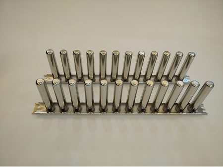 Moule inox Vitaline à 8-12 cavités pour ligne de bâtonnets de crème glacée