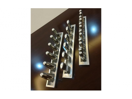 Moule inox 6 cavités pour bâtonnets de crème glacée