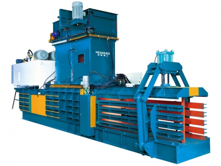 Presse à Balles Horizontale pour Déchets