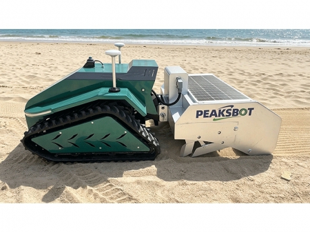 Robot de nettoyage de plage