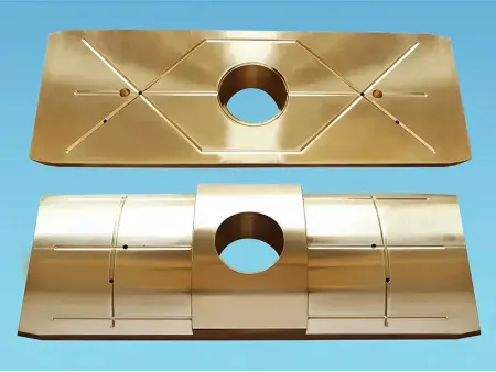 Patins de Glissement en Bronze