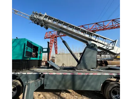 Cell On Wheels (COW) / Pylône télescopique portable de communication