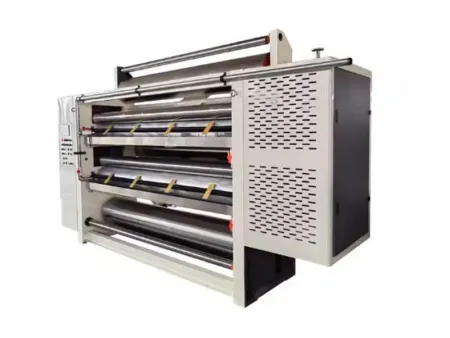 Machine à encoller duplex pour la production de carton ondulé 5 plis