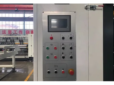 Machine à encoller triplex pour la production de carton ondulé 7 plis