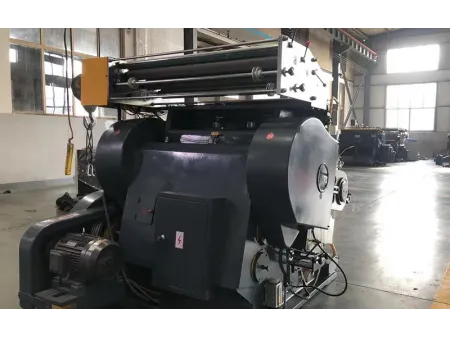 Machine de découpe à clapet avec Marquage à Chaud