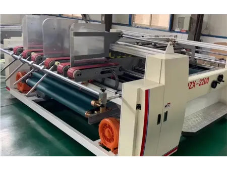 Plieuse-Colleuse Semi-Automatique pour Boîtes en Deux Parties